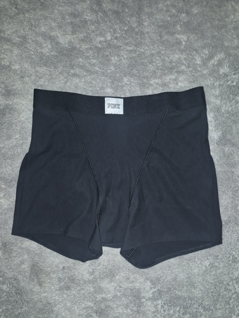 PINK Victoria's Secret Black Bike Shorts